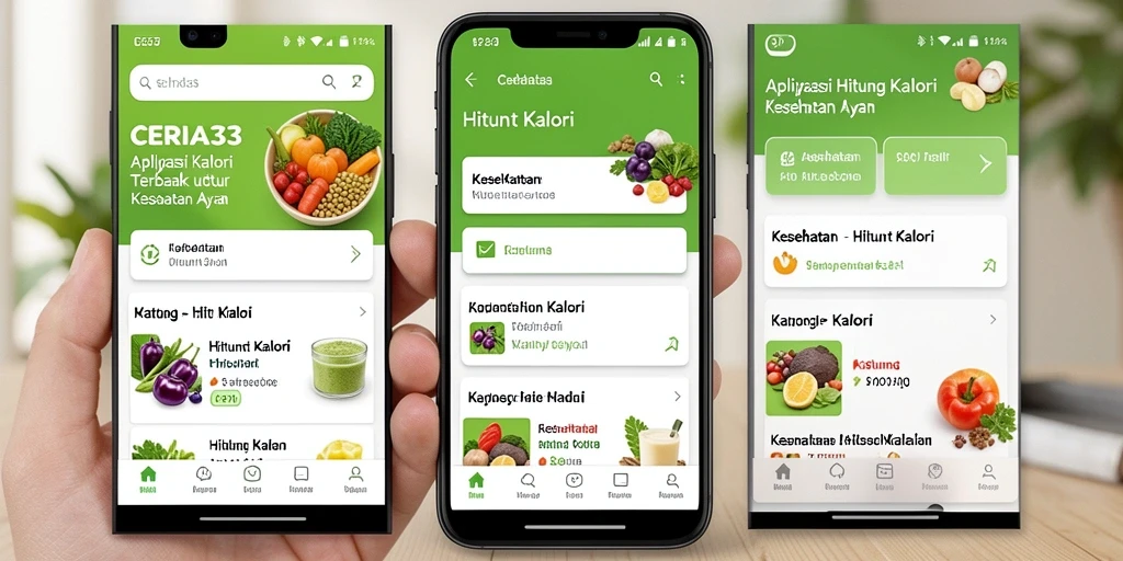 Antarmuka pengguna CERIA33 yang sederhana dan informatif.