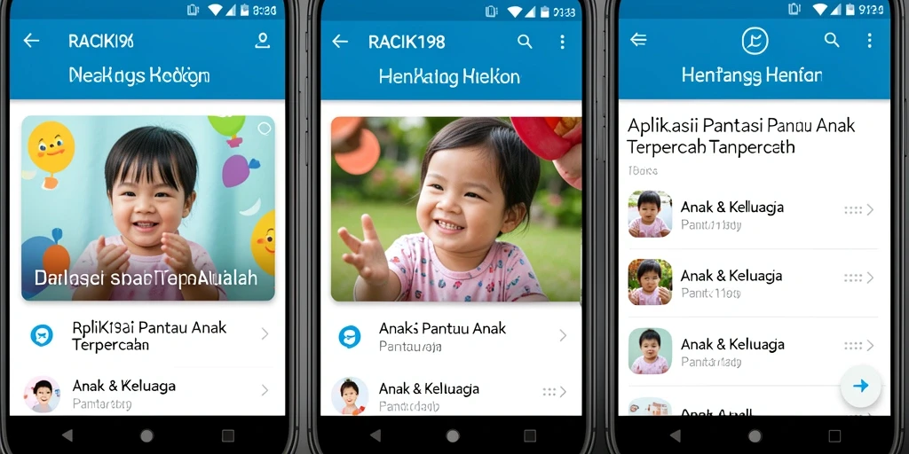 Antarmuka <strong>RACIK198</strong> menampilkan fitur pantau anak yang lengkap dan mudah digunakan.