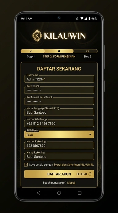 Panduan Lengkap Registrasi Akun Kilauwin untuk Android