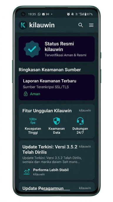Kanal Resmi Kilauwin: Aman dan Terpercaya untuk Pengguna Android